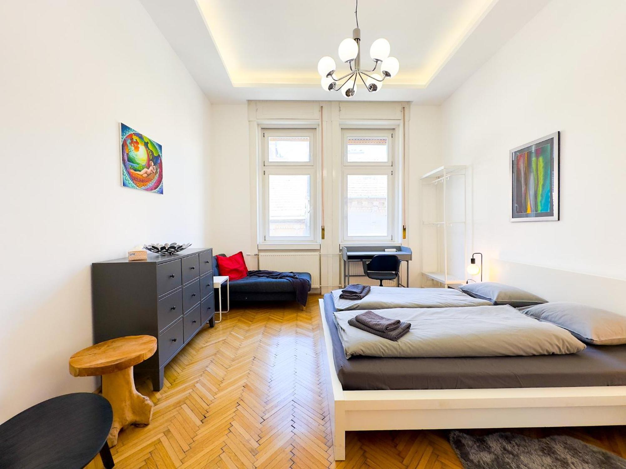 Spacious 4Br Oasis In Central Budapest - Bp Sky Ngoại thất bức ảnh